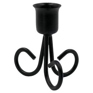 <b>Mini</b> metal candle holder 8.5cm height 7cm width candle stand black iron candle holder small decorative candle holder <b>table</b> - Product Image 1
