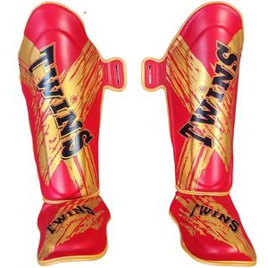 Protector de Espinillas Personalizado para Gemelos, de Alta Calidad, con Logotipo Personalizado, Protector de Espinillas de Cuero Profesional para Adultos, para Boxeo - Product Image 2