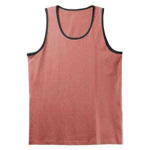 High Quality Custom Men's Gym Tank Top Solid Color Quick Dry Tank Many Options Latest Design Knitted Weaving Customized <b>Logo</b> - Product Image 1