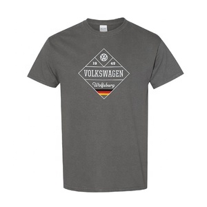 T-shirt blanc à manches courtes pour homme Old Bugs Never Die avec imprimé voiture classique, coupe classique, style décontracté, col rond, jersey de coton - Product Image 4
