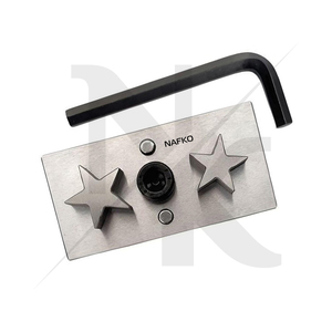 Cortador de Discos en Forma de Estrella de Acero Inoxidable de Primera Calidad - Juego de 2 Punzones de Diferentes Tamaños - Tamaño: 25 mm y 28 mm - Herramientas para Hacer Joyas - Product Image 5