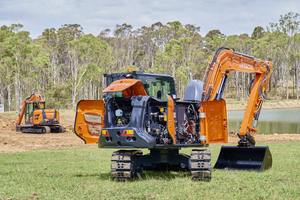 Listo para Enviar: Miniexcavadora Hitachi ZX75US-5N 2023, Compacta, Hidráulica, con Motor y Bomba, para Construcción, Jardinería y Excavación - Product Image 3