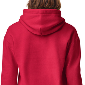 เสื้อฮู้ด Hammer Maxweight รุ่นผู้ใหญ่ สีแดงเชอร์รี่ พรีเมียม เฮฟวี่เวท สำหรับผู้หญิง เสื้อผ้าสตรีทแวร์แบบสั่งทำพิเศษ - Product Image 5