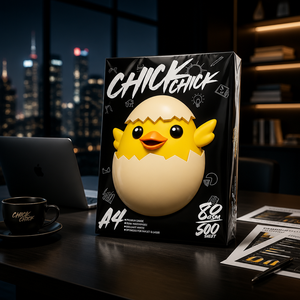 Papel de Copia Blanco A4 Chick Chick, 70g 80g, Peso Premium, Calidad Superior, Hecho en Tailandia para un Rendimiento Óptimo - Product Image 5