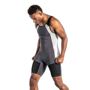 Comfortable One-Piece Sublimated High Quality Wrestling Singlets With Custom Logo Factory Made Gym Wrestling Singlets - Product Image 3