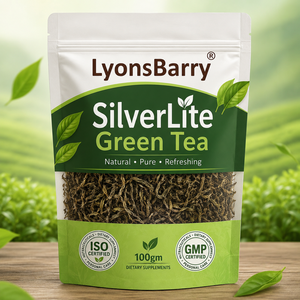 Té Verde en Hojas Sueltas SilverLite de LyonsBarry, Natural, Puro, Refrescante, en Bolsitas - Product Image 2