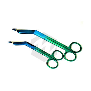Ciseaux à pansements Lister, 4 pièces, acier inoxydable allemand, plusieurs tailles (3,5, 4,5, 5,5, 7,25 pouces), instruments médicaux pour premiers secours et EMT - Product Image 6