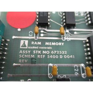 AMAT 672532 RAM MEMORY REV E, 5400 D 0041, 107960 - Équipements et pièces semi-conducteurs d'occasion fiables à l'échelle mondiale chez - Product Image 4
