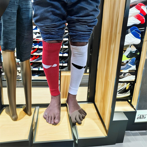 High Quality Smart Soccer <b>Football</b> <b>Leg</b> <b>Sleeves</b> Custom Logo Printed Pattern Sweat Bottom Digital Printing Method - Product Image 5