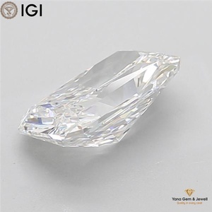 Diamante Cultivado en Laboratorio con Certificación IGI, Corte Radiante de 4.00 Quilates, Claridad VVS1, Color E, para Anillo de Compromiso Solitario - Product Image 6