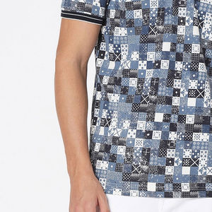 Polo de golf pour homme en coton piqué haute performance, séchage rapide, taille standard, polos personnalisés - Product Image 4
