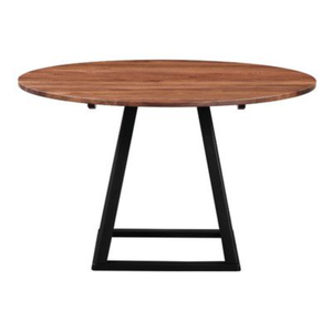Modern Look Metal Side <b>Table</b> With Acacia Wood Top Natural Finish for Home & Hotels Living Room Decoration Furniture <b>Tables</b> - Product Image 3