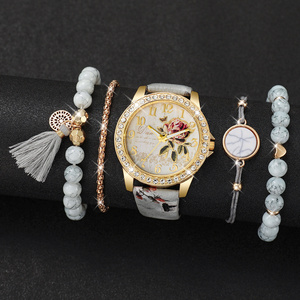 Juego de 5 Relojes Elegantes para Mujer con Brazalete, Reloj de Moda para Mujer, Regalo para Damas - Product Image 2