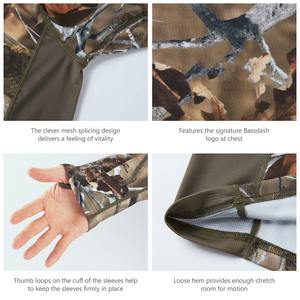 Vêtements de chasse à manches longues, dernier design, col rond, performance, 100% polyester, sublimation, style unique, chemises de pêche et de chasse - Product Image 3