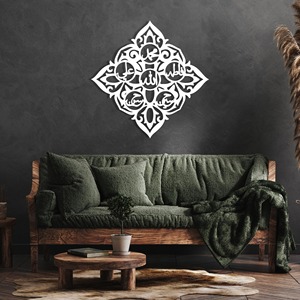 Decoración de pared islámica Panjtan Pak para interiores de mezquitas, espacios religiosos y decoración de paredes de oficinas, energía positiva y profesional. - Product Image 6