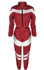 <b>Women</b> <b>Windbreaker</b> Nylon Tracksuit Set Crinkle Lightweight Mesh Lining Waterproof Breathable <b>Windbreaker</b> Set 2026 Wholesale - Product Image 4