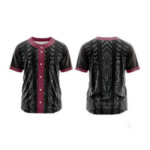 Chemise de baseball à boutons, vêtements de sport, maillot de baseball, design populaire, vêtements de sport légers, maillot de baseball fabriqué au Pakistan - Product Image 1