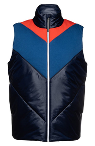 Dernier modèle Gilet matelassé sans manches pour femme, multicolore, léger, color block, de luxe - Product Image 4