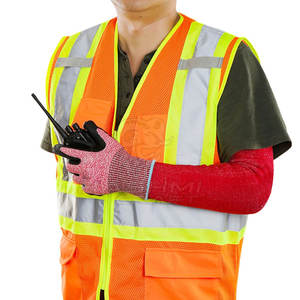 Chaleco de seguridad de alta visibilidad con tiras reflectantes anchas para trabajo nocturno y respuesta a emergencias - Product Image 4