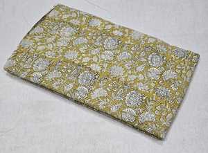 Tissu en coton imprimé au bloc, style bohème moderne, éco-responsable, fait main, fournisseur en gros de tissus, impression personnalisée, commande en gros - Product Image 5