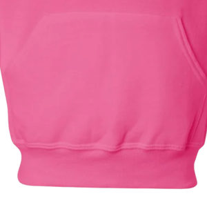 เสื้อฮู้ดสีชมพูร้อนแรงสำหรับวัยรุ่น ผ้าคอตตอนผสมเนื้อนุ่ม แขนยาว สวมใส่สบายๆ แฟชั่นลำลองสำหรับทุกวัน - Product Image 5
