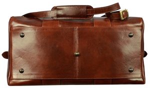 Distressed <b>Leather</b> Travel <b>Duffle</b> Outdoor <b>Bag</b> for <b>Men</b> GYM-0174 - Product Image 3