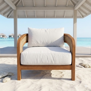 เฟอร์นิเจอร์ไม้สักสำหรับสวน ลานบ้าน หรือกลางแจ้ง ผลิตในอินโดนีเซีย - Product Image 1