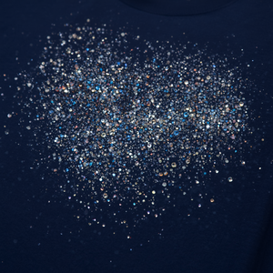 T-shirt en strass Galaxy de qualité supérieure pour hommes, coupe ample, vêtements décontractés tendance - Product Image 3