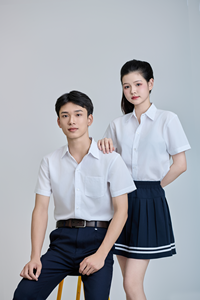 Camisa Escolar Blanca de Alta Calidad para Niños |   Manga Corta |   Fabricante Directo FMF - Product Image 5