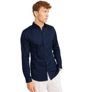 Camisas de vestir de algodón de alta calidad para hombre, para verano, de secado rápido, con cuello vuelto, OEM - Product Image 1