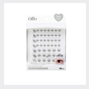 Extensions de cils pré-faites Ollio sans colle, multi-pack transparent, fabriqué en Corée, extensions de cils abonnie - Product Image 4