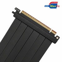 Carte d'extension PCIe Gen5 X16 2 ports X8 sans perte de performance, Riser GPU pour calcul IA, faible EMI, PCB 6 couches, anti-interférence, en stock