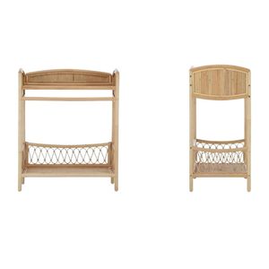Table à langer bébé en rotin de haute qualité, mobilier pour tout-petits, chambre de bébé, support tressé, prix d'usine, pas cher - Product Image 2