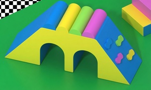 Parque Infantil de Plástico Colorido para Interiores con Piscina de Pelotas, Tobogán y Estructura de Escalada para Niños - Product Image 3
