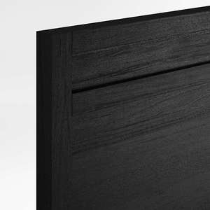 Wholesale Modern Ebony Solid Wood <b>Bed</b> | <b>Black</b> Finish Panel Platform <b>Bed</b> Frame - Product Image 2