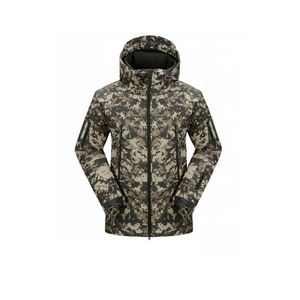 Vêtements de chasse camouflage en gros, ensembles de vêtements de chasse personnalisés pour l'extérieur, veste en polaire avec pantalon et chemise camouflage - Product Image 2