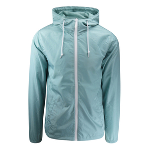 Best Price for <b>Running</b> Waterproof Breathable <b>Reflective</b> Wind Breaker <b>Jacket</b> with Custom Printed Color Block Sport Design - Product Image 6