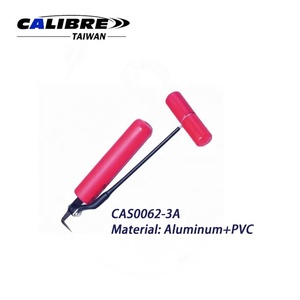 เครื่องมือถอดกระจกรถยนต์ TAIWAN CALIBRE รุ่น K5 ใบมีดอะลูมิเนียมเหล็กกล้าชุบแข็ง รับประกัน 1 ปี สีเงิน/แดง มีดเย็นแบบเร็ว - Product Image 4