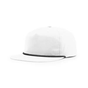 Servicios OEM, Diseño Personalizado con Logotipo, Gorra Clásica de 5 Paneles con Cuerda, Gorra Lisa sin Estructura, Gorra de Nylon Perforada con Corte Láser - Product Image 4