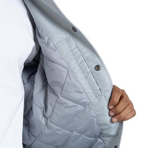 Men's Comfort Wide Satin Baseball Varsity <b>Jacket</b> Premium Smooth <b>Lightweight</b> Breathable Casual Streetwear Stylish - Product Image 5