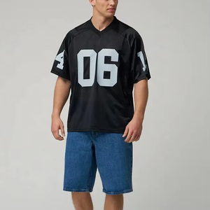 Conjunto de Camiseta de Fútbol Unisex 100% Poliéster, Personalizable con Logotipo, para Entrenamiento, Adultos, Servicio OEM, Automatizado, Tallas Grandes - Product Image 1