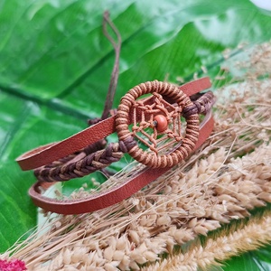 Pulsera Hawaiana Surtido Atrapasueños Charm Pulseras Ajustable Deslizante Anudado Pack de Colores-Venta al por mayor - Product Image 5