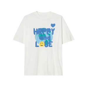 เสื้อยืดโอเวอร์ไซส์สำหรับผู้หญิง, เสื้อยืดลำลองผ้าฝ้าย100% ระบายอากาศได้ดี - Product Image 3