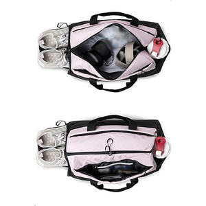 Bolsa deportiva impermeable y ligera para gimnasio, bolsa de lona para entrenamiento diario, viajes, con cremallera resistente y correa para el hombro. - Product Image 5