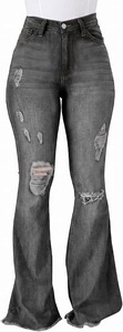 Jeans Bootcut pour Femmes - Design Chic et Classique Moderne, Taille Moyenne, Denim en Coton par Abdul Royal World Export - Product Image 4