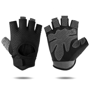 Gants de musculation demi-doigts unisexes respirants et antidérapants, personnalisables avec logo, de haute qualité, les plus vendus, pour l'extérieur, vente en gros - Product Image 1