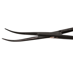 Pinza Hemostática Quirúrgica de Precisión Mundial, Curva, Dentada, de Acero Inoxidable Reutilizable, para Arterias, Instrumento de Microcirugía - Product Image 4
