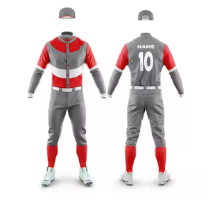 Uniforme de Béisbol Deportivo de Estilo Único, Conjunto de Uniforme de Béisbol de Color Sólido, Talla Personalizada, Sublimación con su Logotipo - Product Image 3