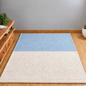 Alfombras de Lana Hechas a Mano de Primera Calidad, Estilo Escandinavo, Color Sólido, Pelo Grueso, Respaldo de Algodón Lavable, Interiores Modernos, Diseño Personalizado - Product Image 6