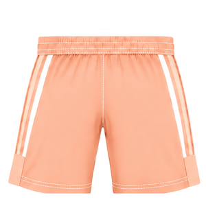 Peach <b>White</b> Rugby <b>Shorts</b> Team Uniform Lightweight Breathable Custom Training Sportswear Athletic Performance <b>Shorts</b> - Product Image 2